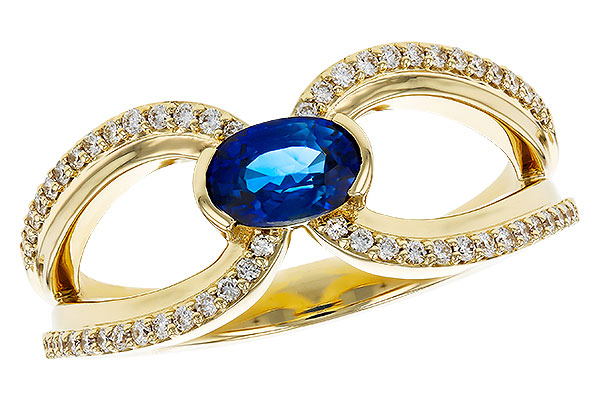 D303-27704: LDS RG .56 SAPPHIRE .75 TGW (6x4MM SA)