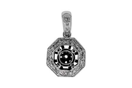 E034-21349: SEMI PENDANT .13 TW