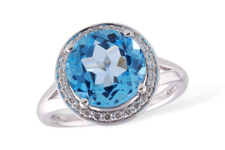 E215-12267: LDS RG 4.17 BLUE TOPAZ 4.32 TGW