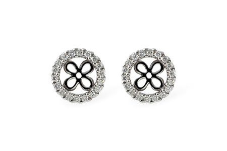 E215-13113: EARRING JACKETS .30 TW (FOR 1.50-2.00 CT TW STUDS)