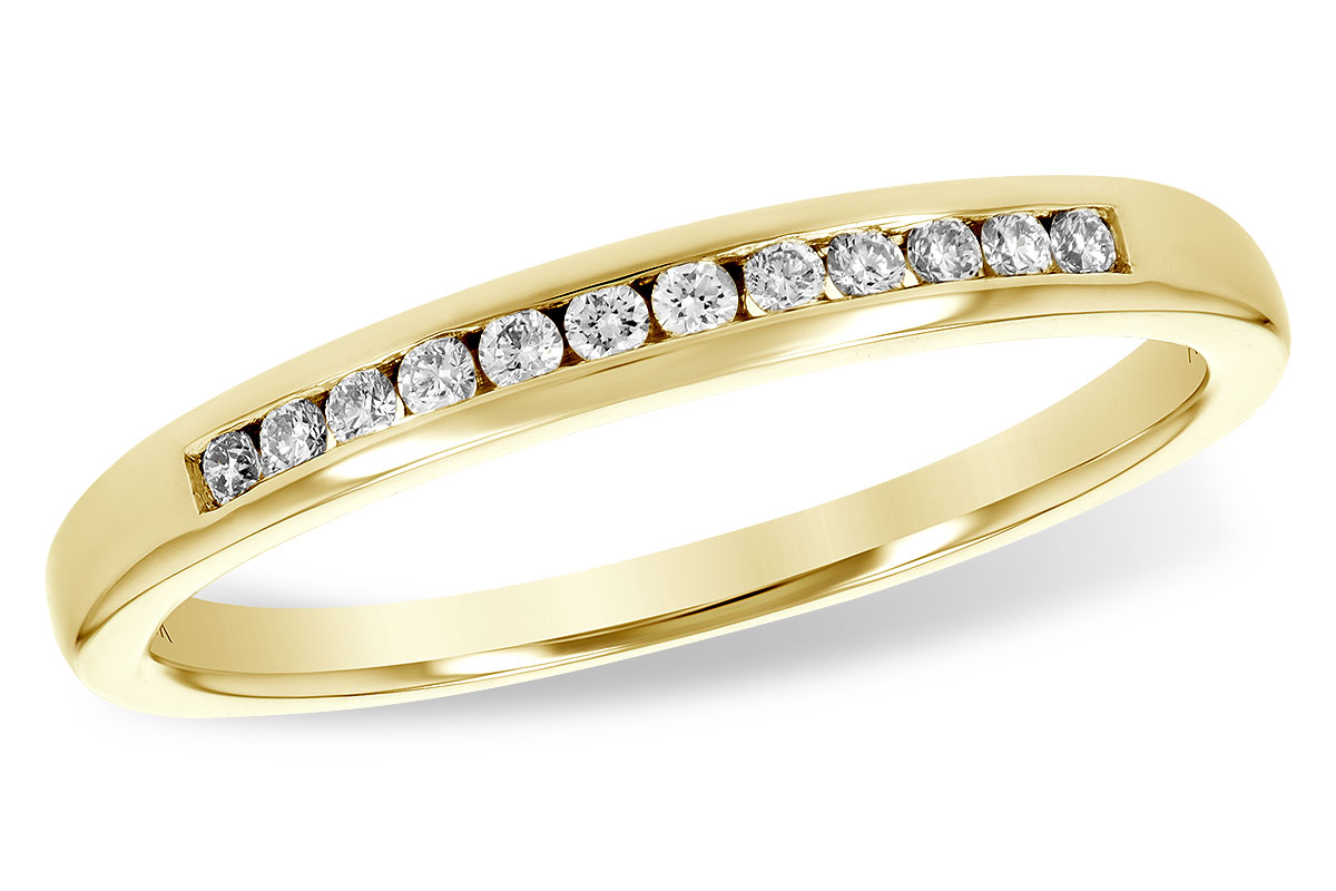 E216-07695: LDS WED RG .12 TW (12 STONES)