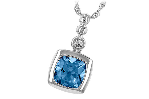 E216-95858: NECK 1.45 BLUE TOPAZ 1.49 TGW