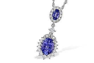 E217-87722: NECK 1.26 TW TANZANITE 1.60 TGW