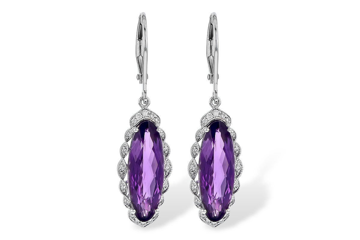 E217-89458: EARR 4.75 AMETHYST 4.90 TGW