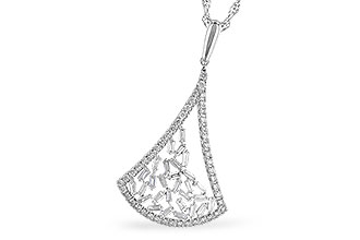E300-60395: NECKLACE .50 TW