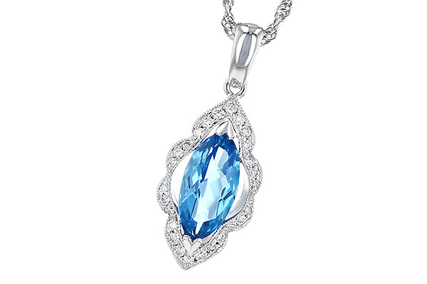 E300-61349: NECK 1.26 BLUE TOPAZ 1.37 TGW