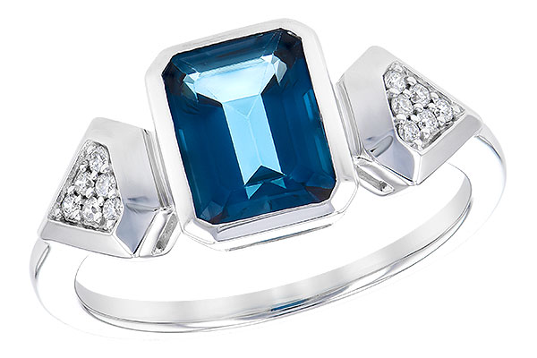 E300-63122: LDS RG 2.03 LONDON BLUE TOPAZ 2.10 TGW