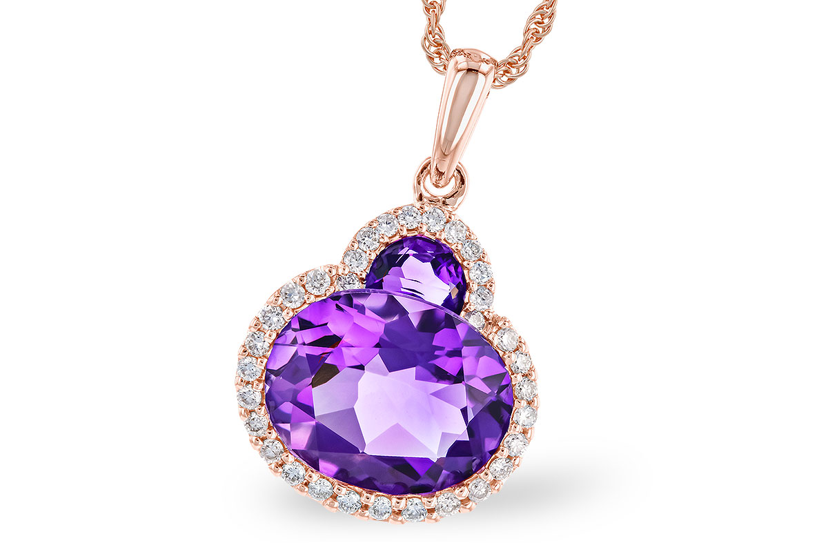 E301-46767: NECK 2.28 TW AMETHYST 2.42 TGW