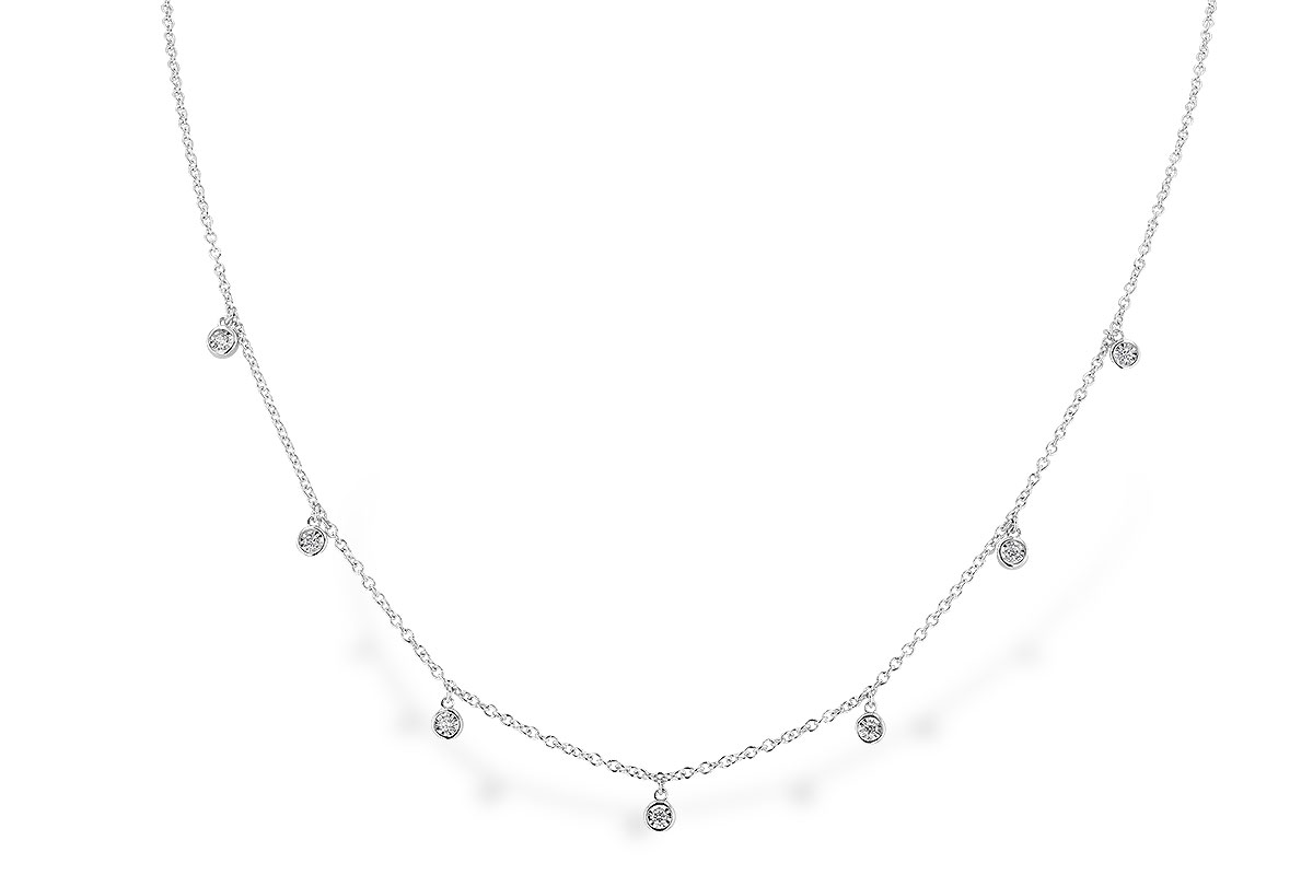 E301-46804: NECKLACE .12 TW (18")