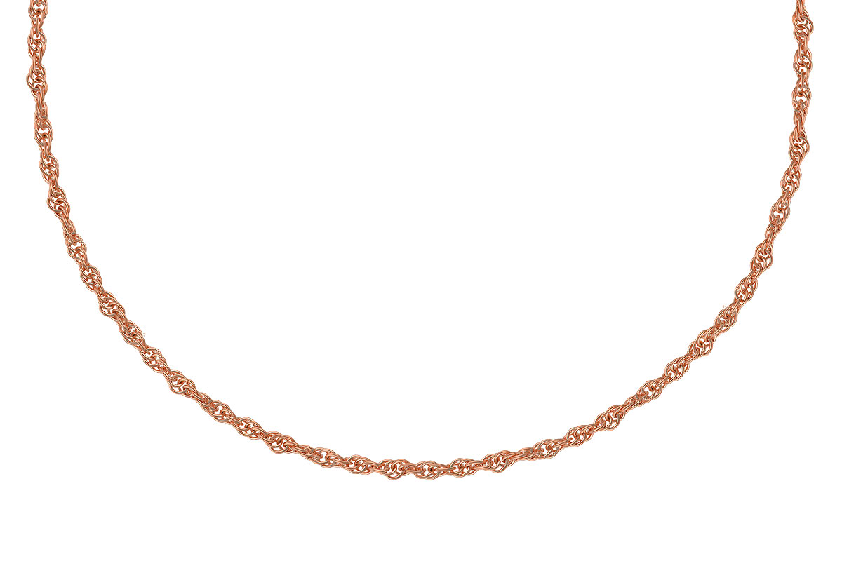 E301-51358: ROPE CHAIN (8IN, 1.5MM, 14KT, LOBSTER CLASP)