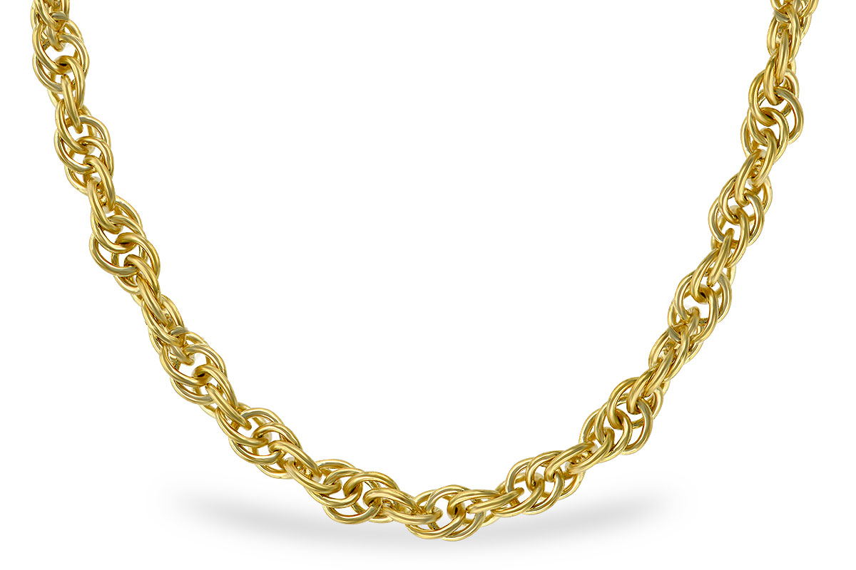 E301-51358: ROPE CHAIN (1.5MM, 14KT, 8IN, LOBSTER CLASP)