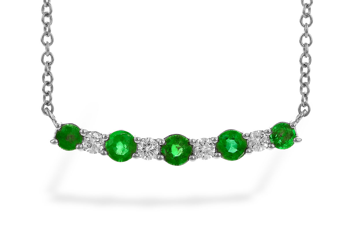 E301-53131: NECK .43 TW EMERALD .55 TGW