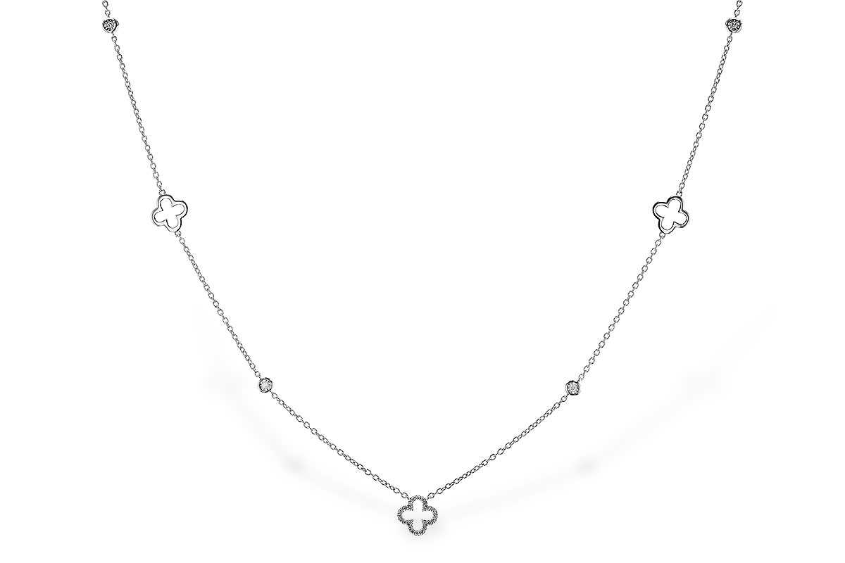 E302-38595: NECKLACE .20 TW (18")