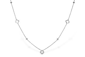 E302-38595: NECKLACE .20 TW (18")