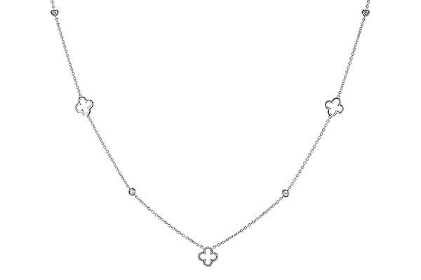 E302-38595: NECKLACE .20 TW (18")