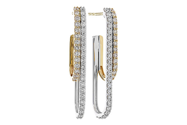 E302-39467: EARRING .98 TW
