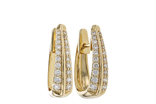 E302-39495: EARRINGS .50 TW