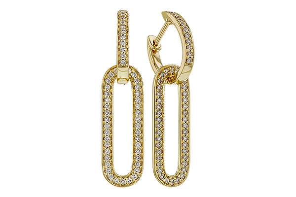 E302-39540: EARRINGS .54 TW