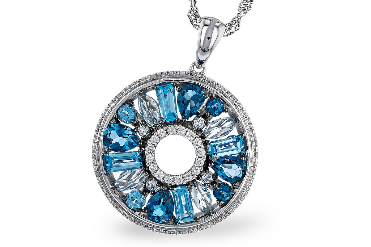 E302-40395: NECKLACE 1.67 BLUE TOPAZ 1.72 TGW