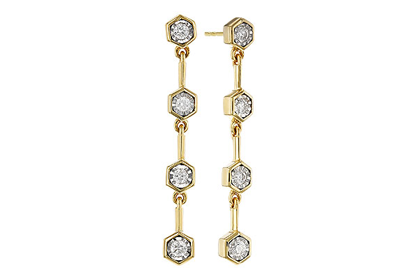 E302-43140: EARRINGS .25 TW