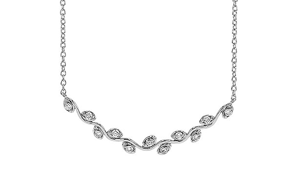E302-44040: NECKLACE .25 TW (18")