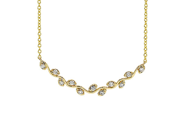 E302-44040: NECKLACE .25 TW (18")
