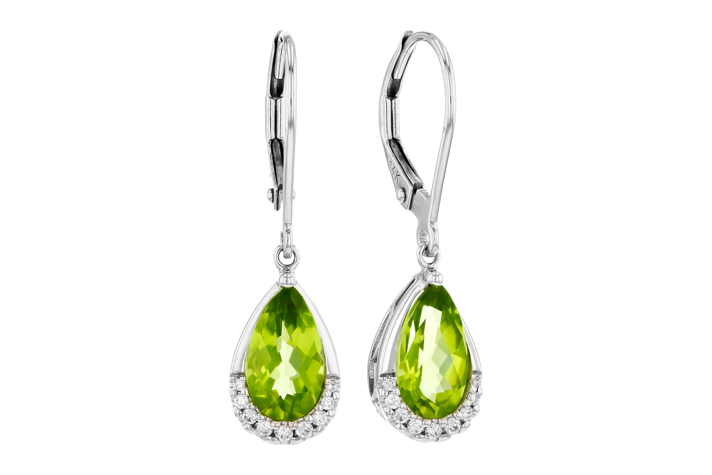 E303-29467: EARR 1.85 PERIDOT 1.94 TGW (9x5MM PS)