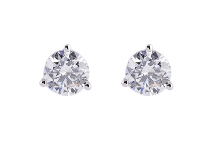 F211-52204: EARRINGS 1.04 TW