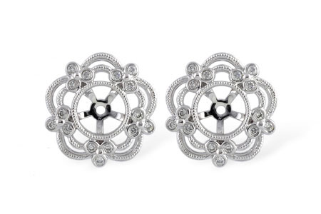 F213-31358: EARRING JACKETS .16 TW (FOR 0.75-1.50 CT TW STUDS)
