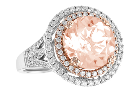 F216-04004: LDS RG 3.94 MORGANITE 4.50 TGW