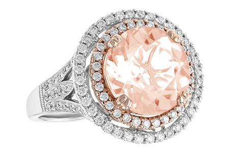 F216-04004: LDS RG 3.94 MORGANITE 4.50 TGW