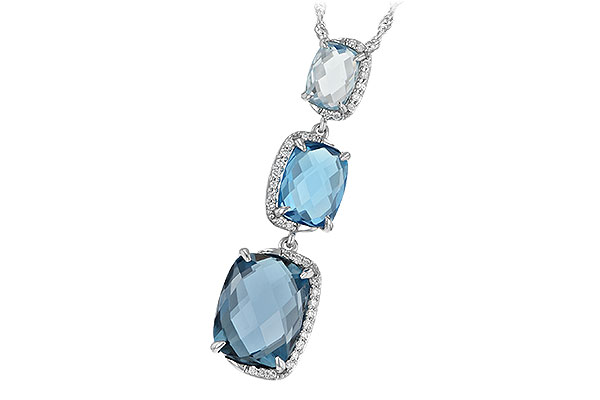 F216-06785: NECK 8.71 BLUE TOPAZ 8.89 TGW