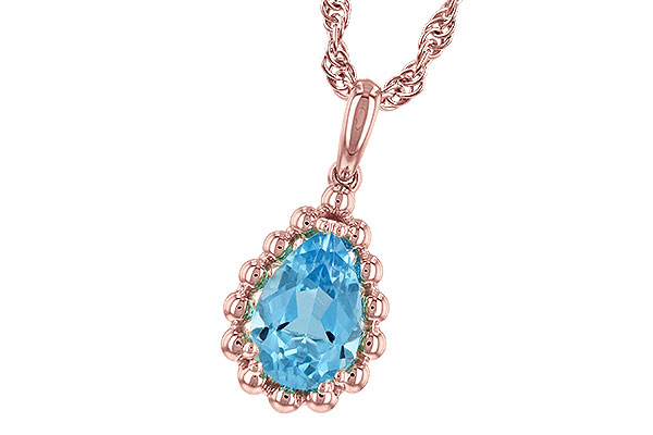 F216-94985: NECKLACE 1.55 CT BLUE TOPAZ