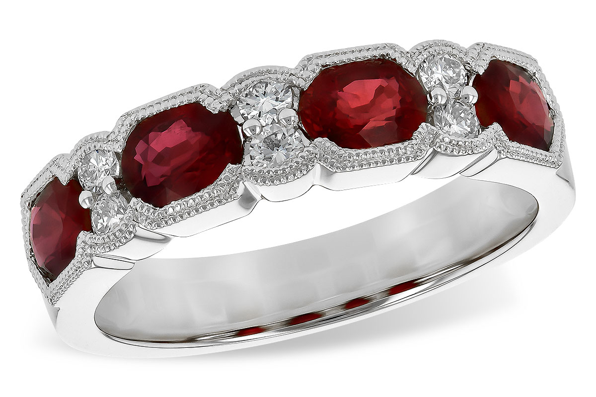 F217-84067: LDS WED RG 1.66 RUBY 1.84 TGW (5x4MM RUBY)