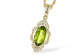 F217-87704: NECK .94 PERIDOT 1.05 TGW