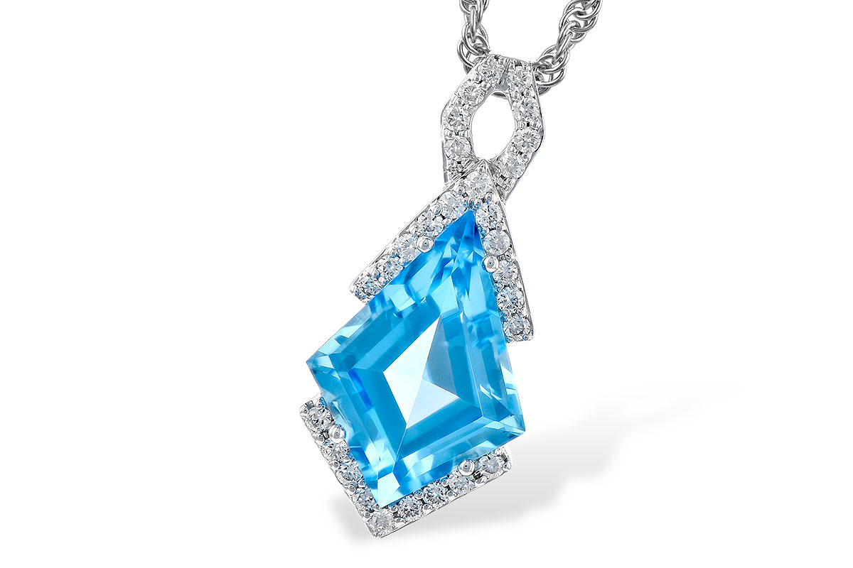 F300-56731: NECK 2.40 BLUE TOPAZ 2.53 TGW