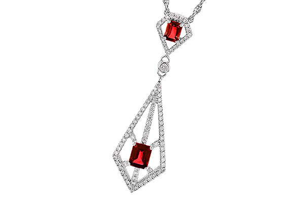 F300-58604: NECK .63 TW RUBY .93 TGW