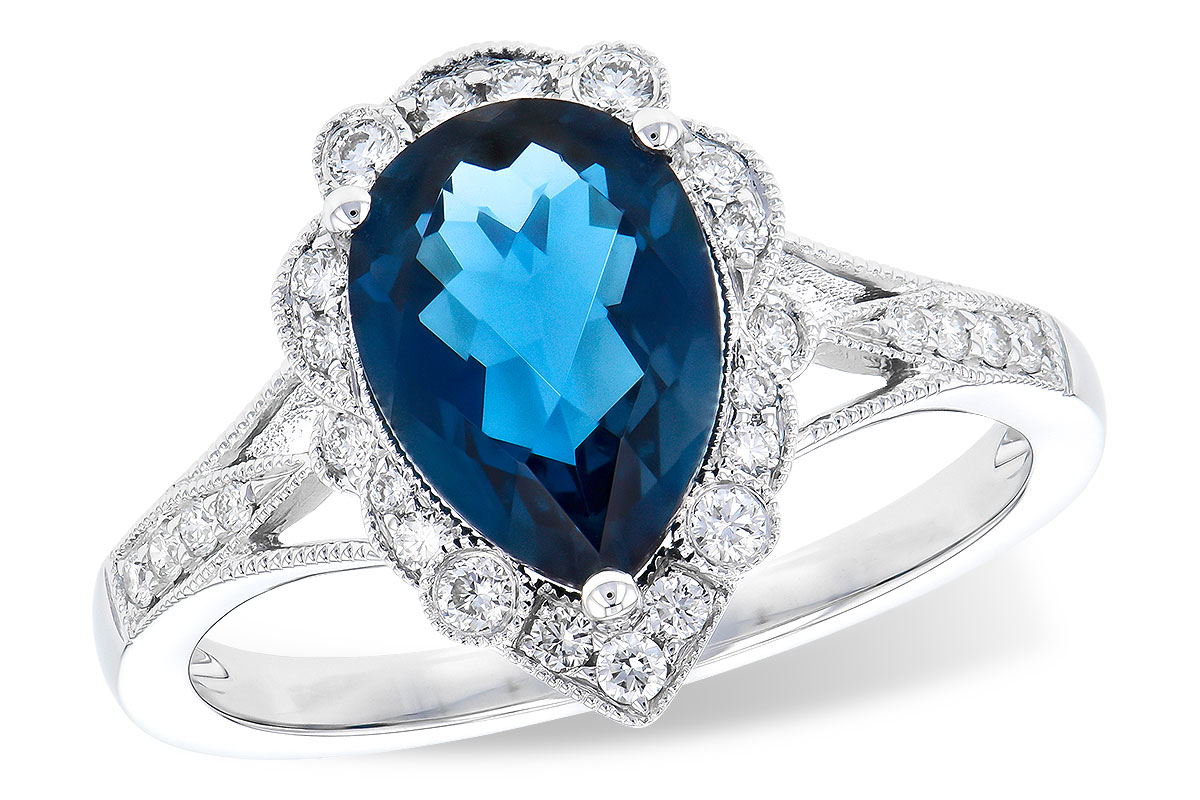F300-61349: LDS RG 2.25 LONDON BLUE TOPAZ 2.47 TGW (10x7 PS)