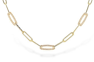 F301-45904: NECKLACE .75 TW (17 INCHES)