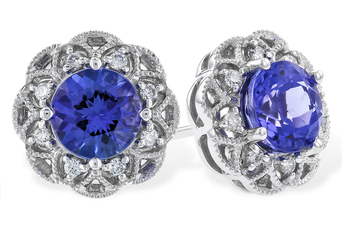 F301-48631: EARR 1.45 TW TANZANITE 1.56 TGW