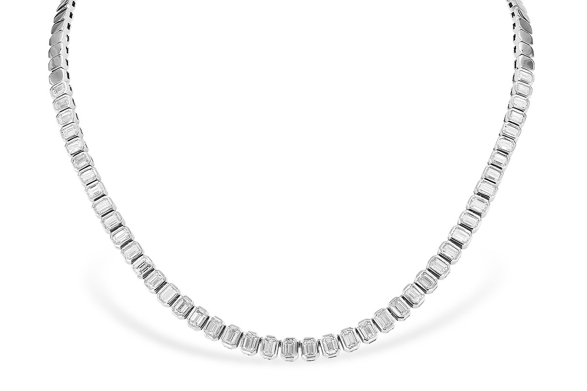 F301-51276: NECKLACE 8.25 TW E.C. DIAS (16 INCHES)