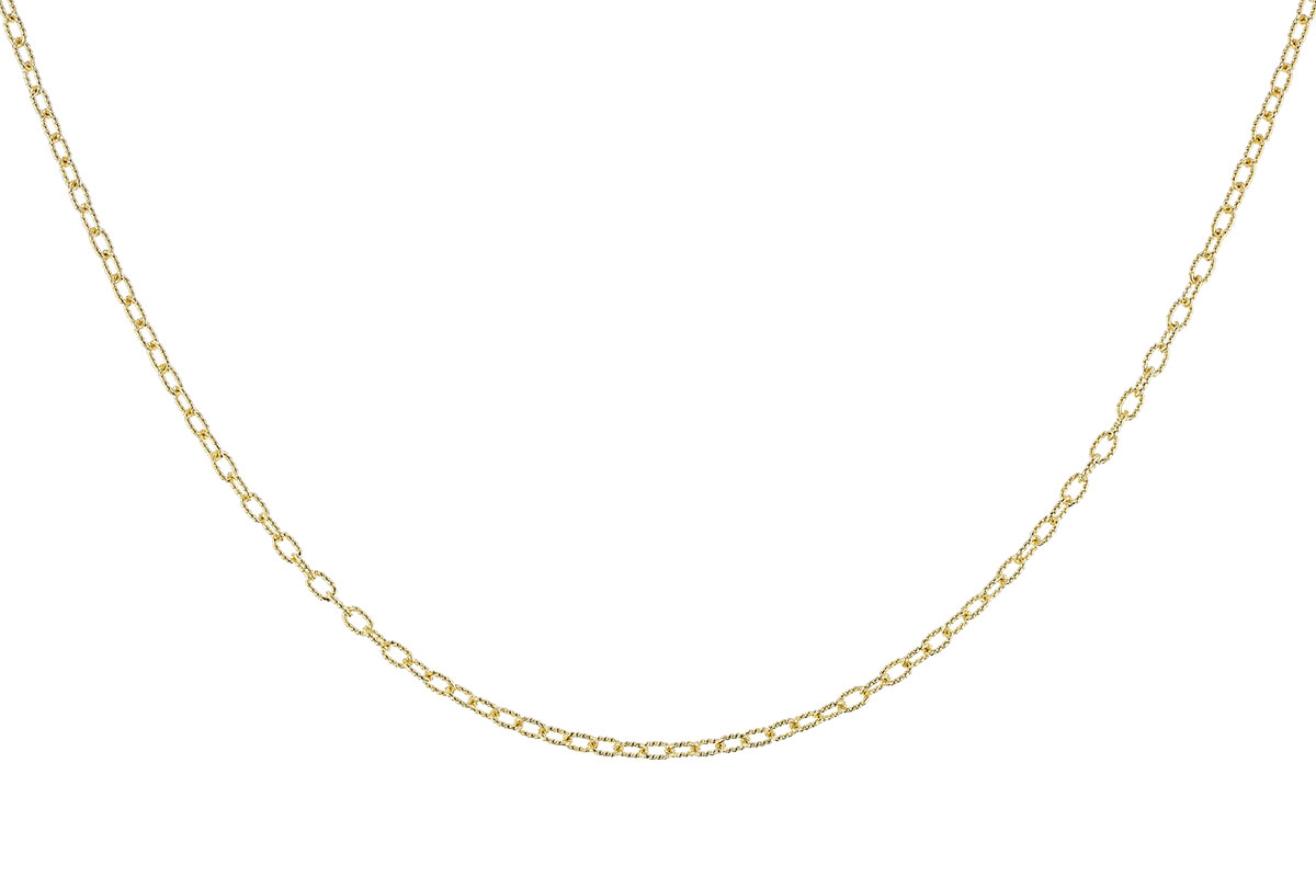 F301-51322: ROLO LG (22IN, 2.3MM, 14KT, LOBSTER CLASP)