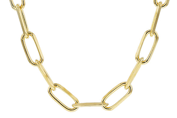 F301-51340: PAPERCLIP LG (20IN, 4.0MM, 14KT, LOBSTER CLASP)