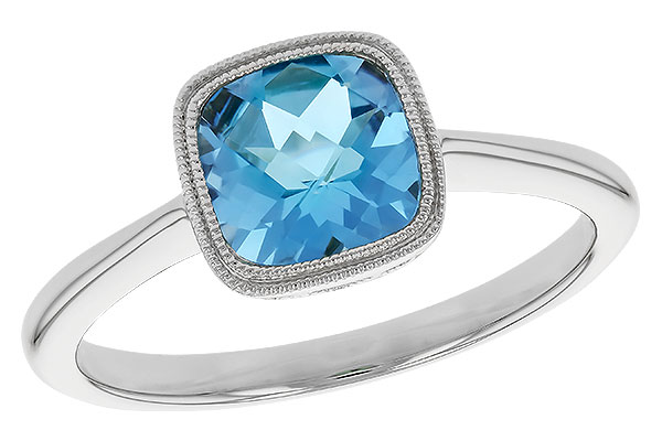 F301-52185: LDS RG 1.45 CT SWISS BLUE TOPAZ