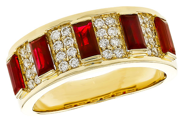 F302-41358: LDS WED RG 1.40 TW RUBY 1.69 TGW
