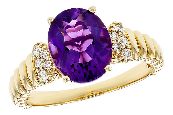 F303-27658: LDS RG 2.12 AMETHYST 2.26 TGW (10x8MM AMY)