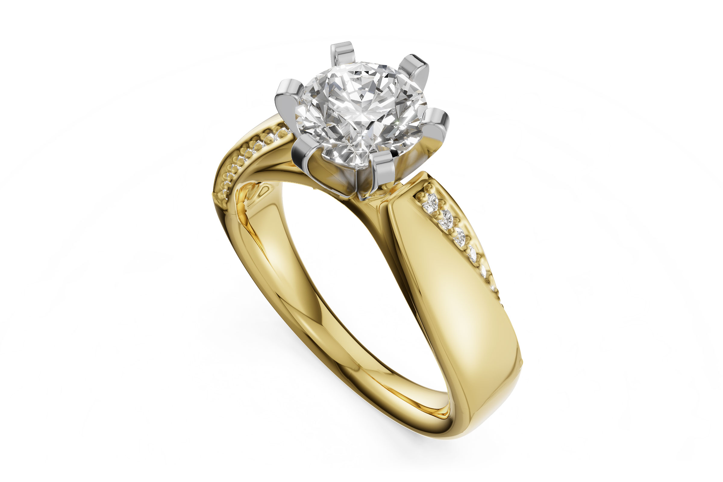 F303-28558: LDS SEMI DIA RG .12 TW