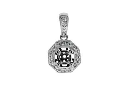 G034-21349: SEMI PENDANT .11 TW