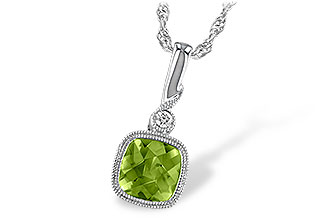 G211-53158: NECK .97 PERIDOT .99 TGW