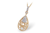 G212-36758: NECKLACE .20 TW